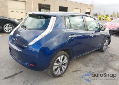 2017 Nissan Leaf Sv из США, поврежденный, VIN 1N4BZ0CP2HC301330
